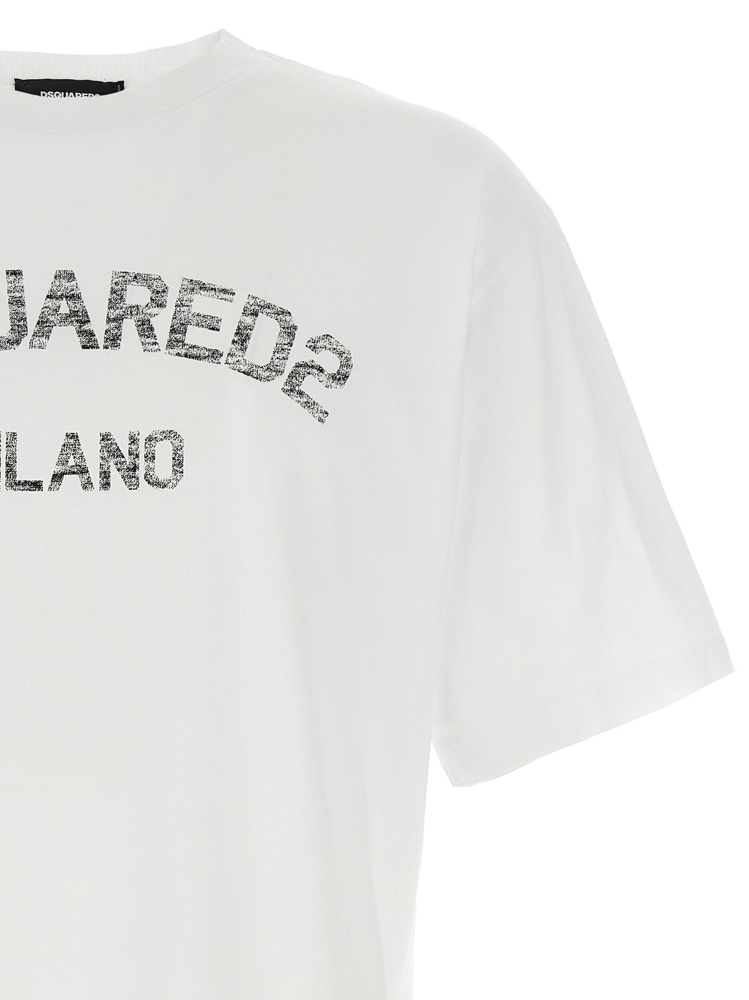 Dsquared² White Cotton T-Shirt