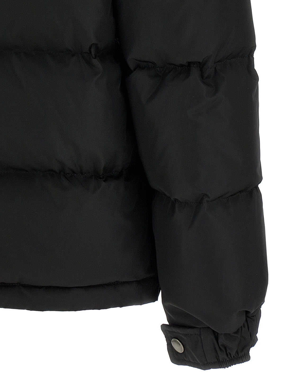 Valentino Garavani Black Polyamide Full-Length Jacket