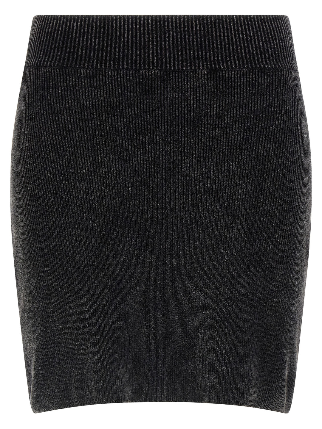 Alexander Wang Black Cotton Long Skirt