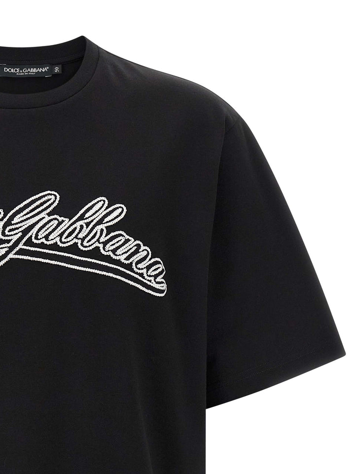 Dolce & Gabbana Bicolor Cotton T-Shirt