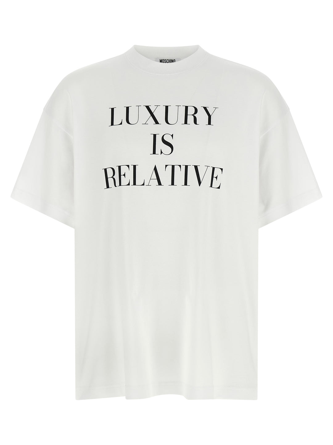 Moschino White Cotton T-Shirt