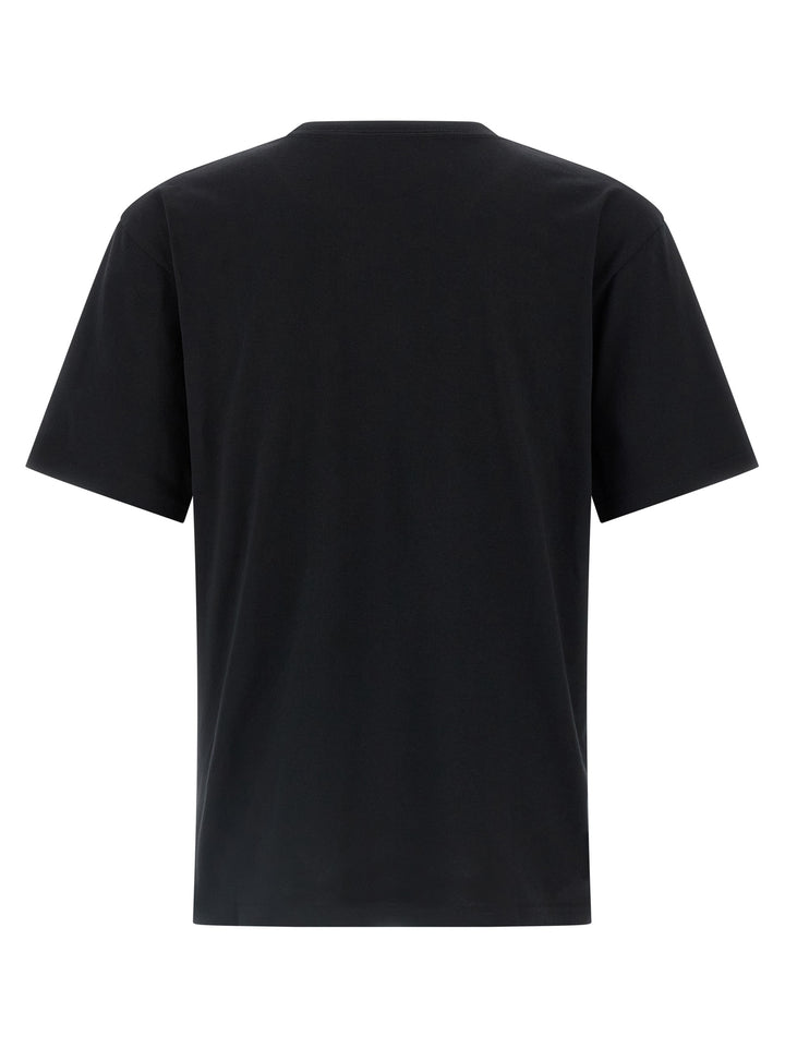 Valentino Garavani Black Cotton T-Shirt