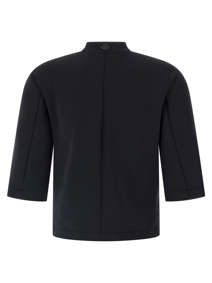 MONCLER GENIUS Black Polyester Top