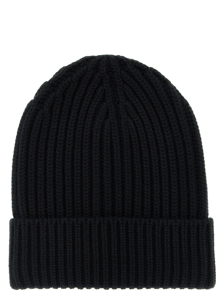 Dolce & Gabbana Black Wool Beanie