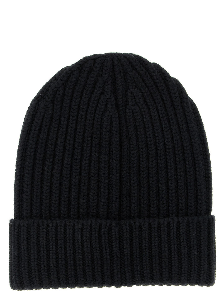 Dolce & Gabbana Black Wool Beanie