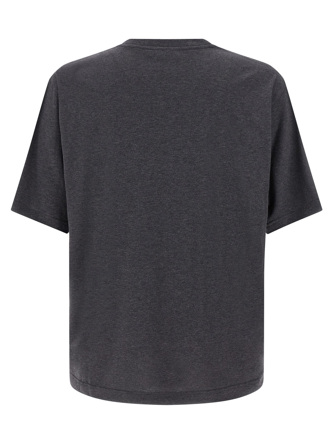 Dolce & Gabbana Gray Cotton T-Shirt