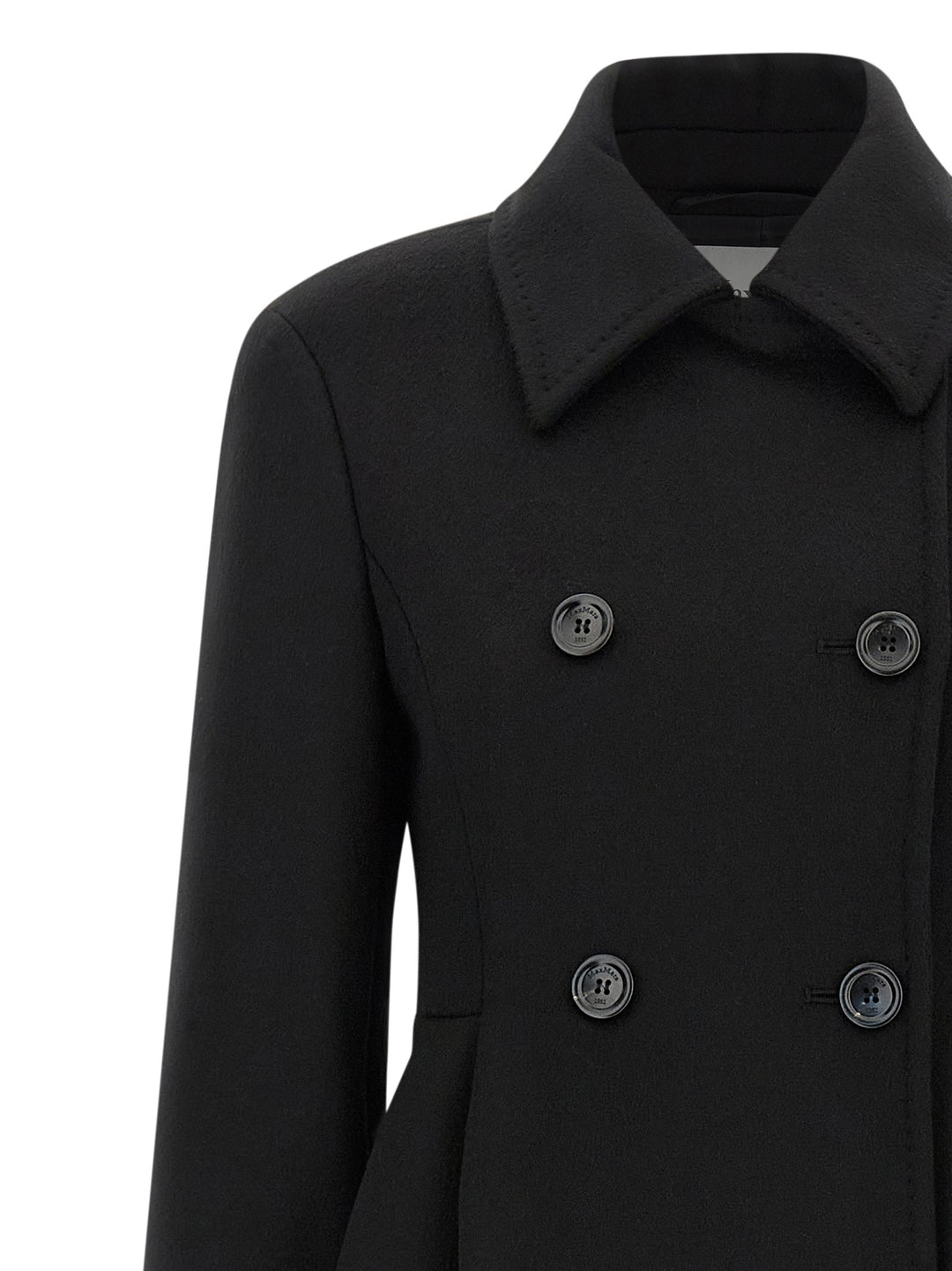 Max Mara Black Wool Coat