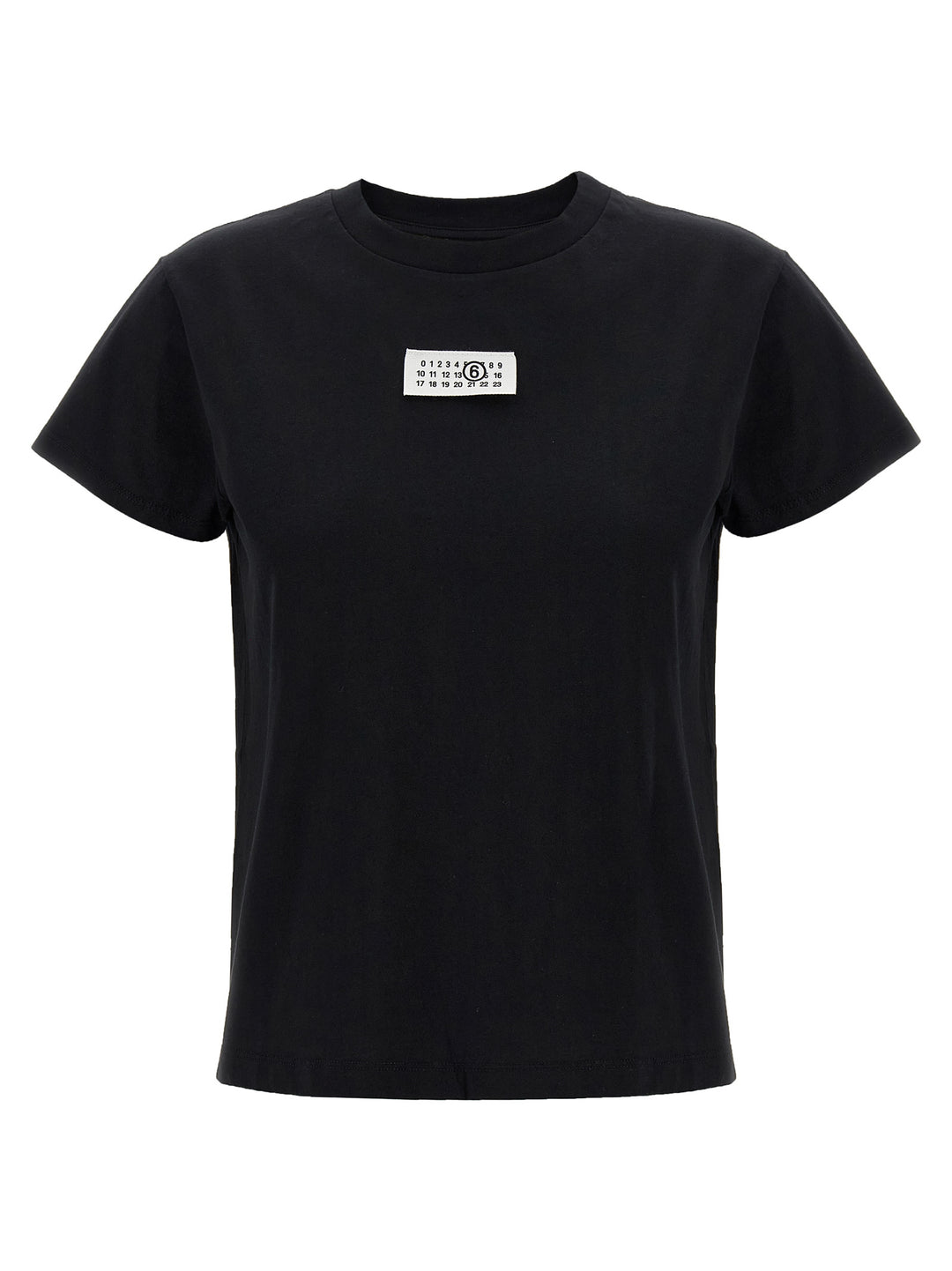 MM6 Maison Margiela Black Cotton T-Shirt