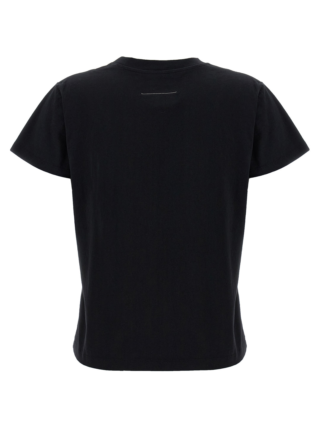 MM6 Maison Margiela Black Cotton T-Shirt