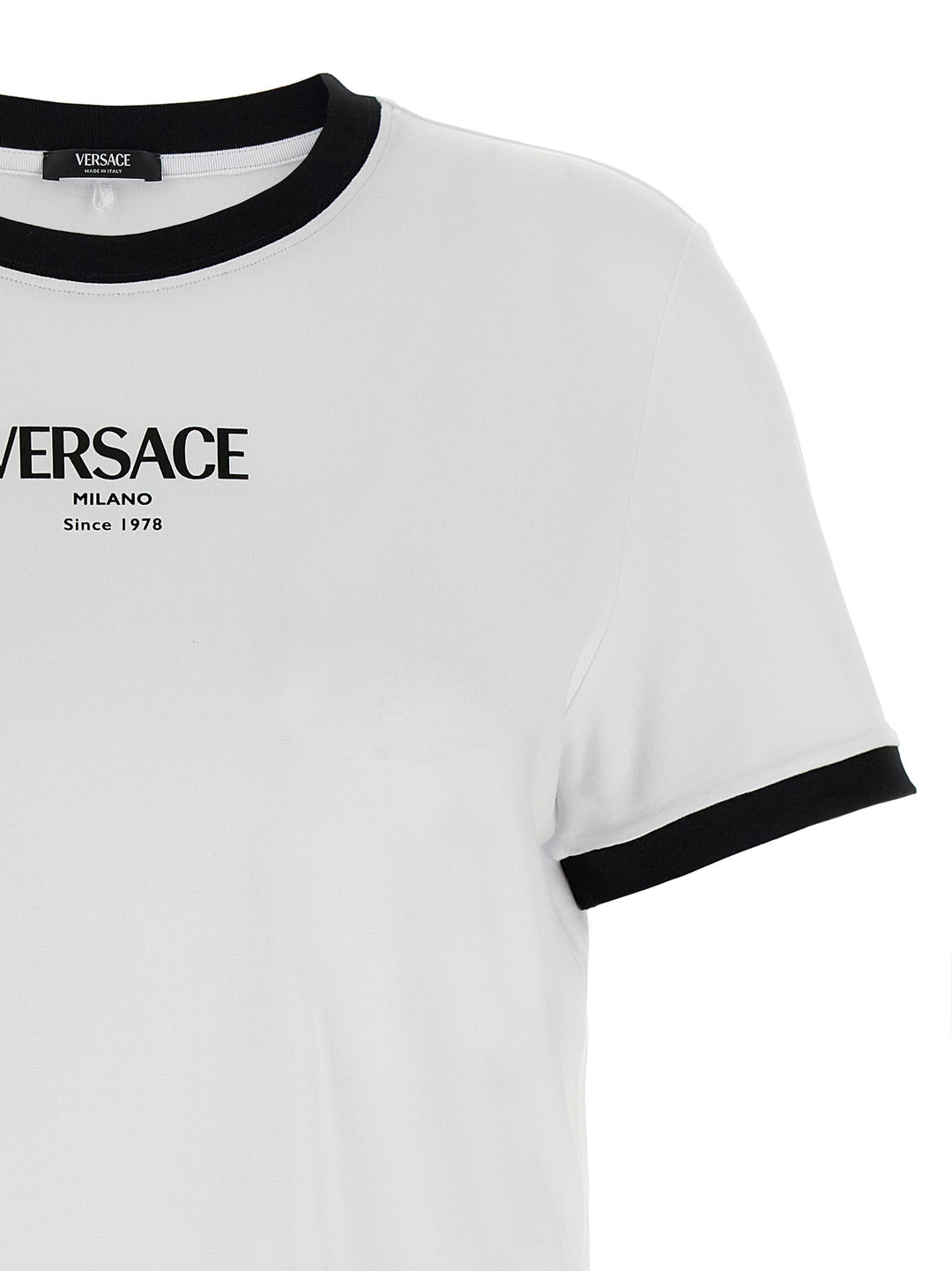 Versace Bicolor Viscose T-Shirt