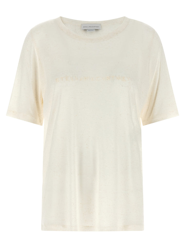 Stella McCartney White Viscose T-Shirt
