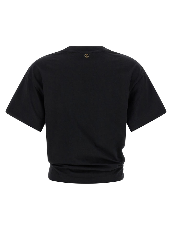 Paco Rabanne Black Cotton T-Shirt