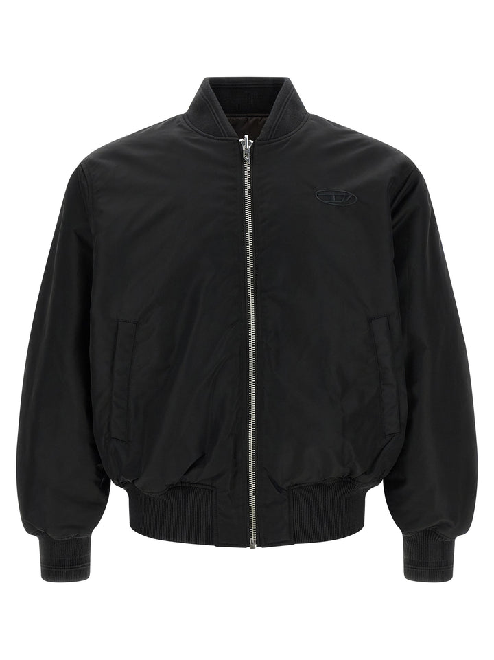 Diesel Black Polyamide Bomber