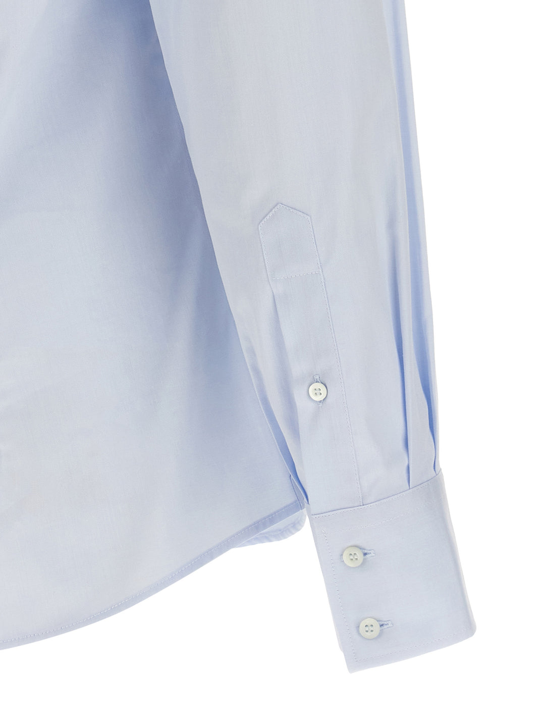 Brunello Cucinelli Blue Cotton Blouse