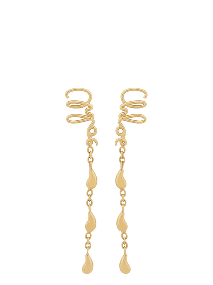 Chloé Gold Brass Earrings