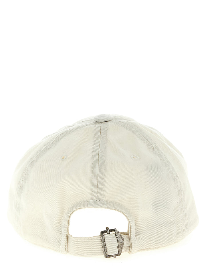Isabel Marant Beige Cotton Cap (Baseball Hat)