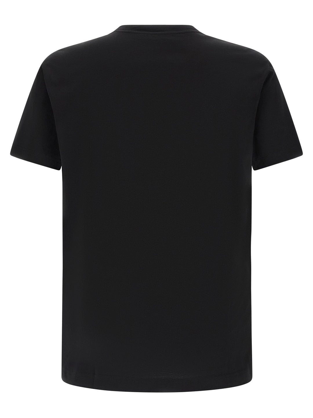 Dolce & Gabbana Black Cotton T-Shirt