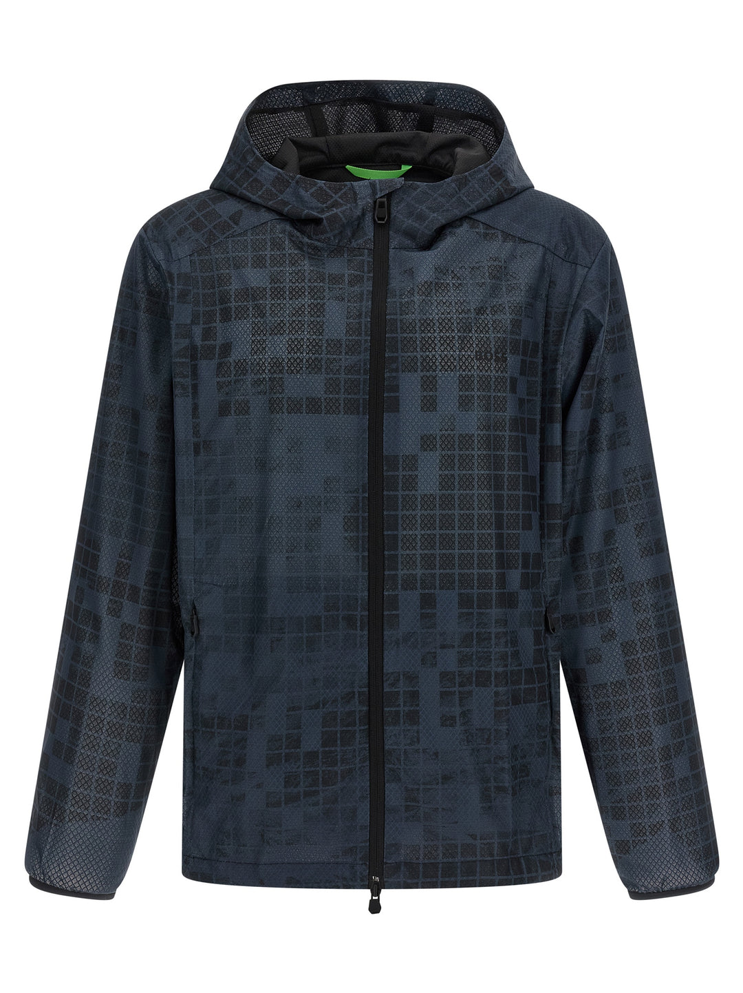 Hugo Boss Blue Rubber Shell Jacket