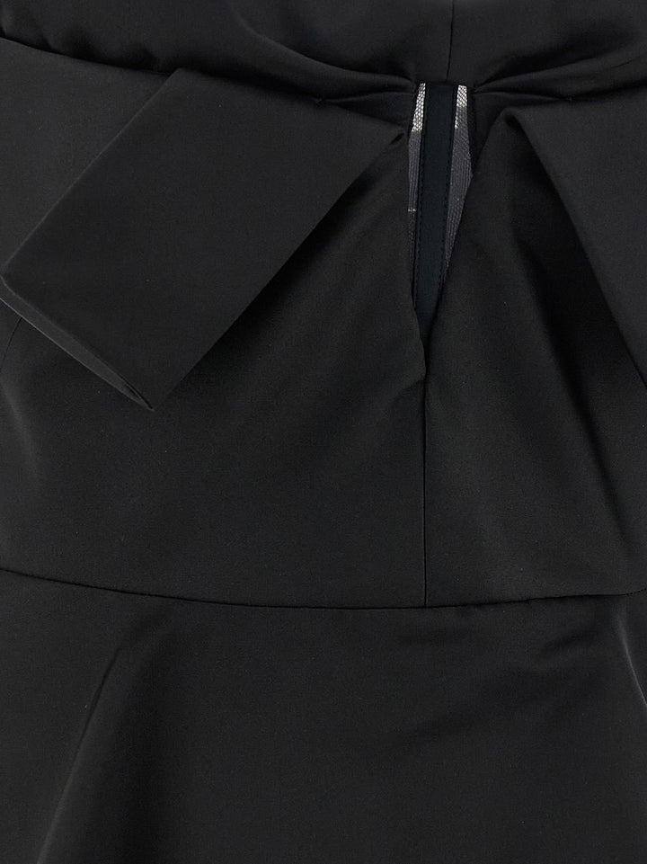 Alexander McQueen Black Polyester Tank Tops