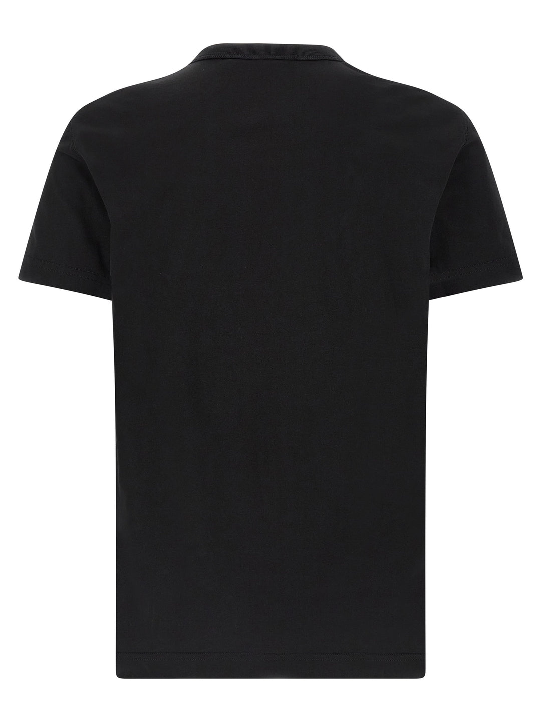 Dolce & Gabbana Black Cotton T-Shirt