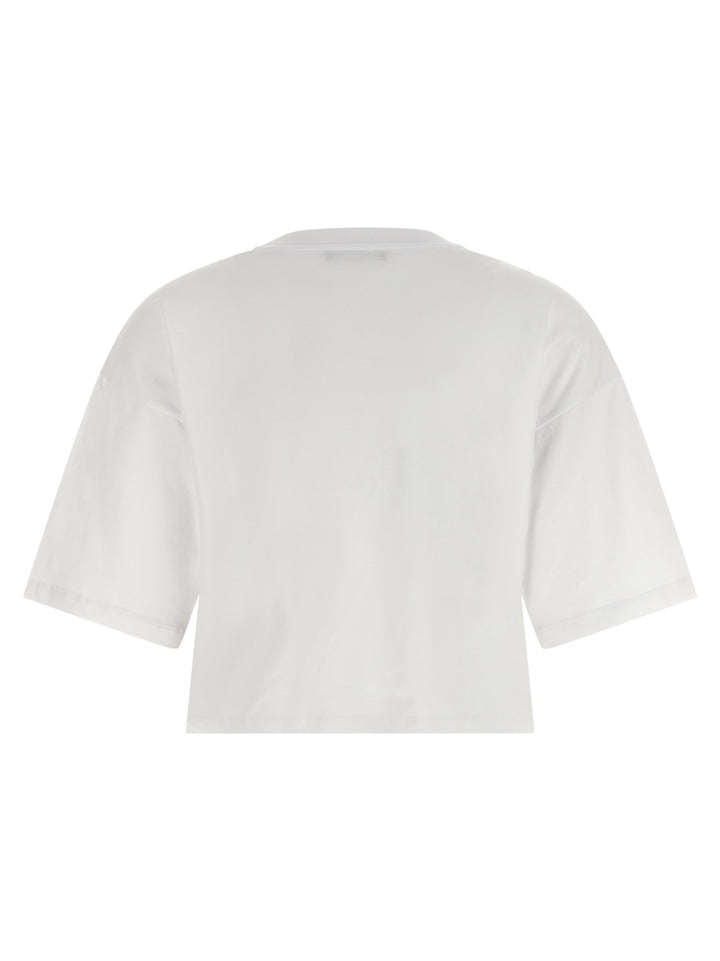 Balmain White Cotton T-Shirt