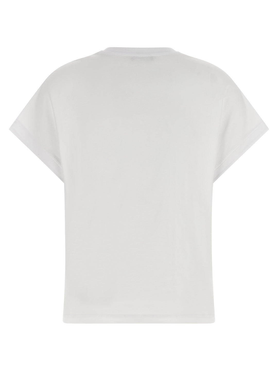 Balmain White Cotton T-Shirt