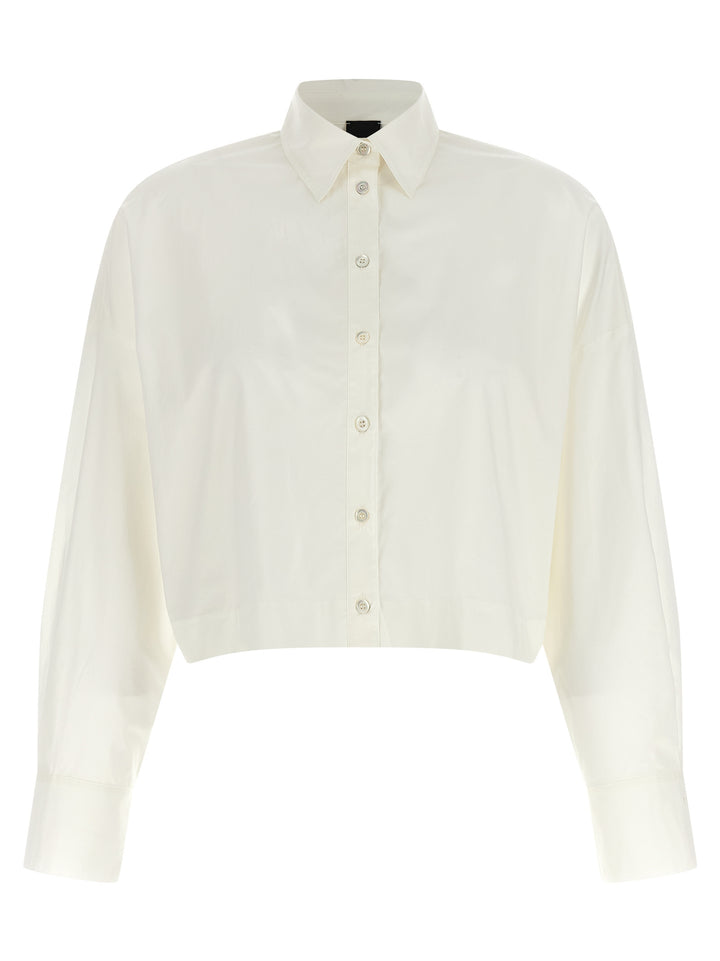 PINKO White Cotton Blouse