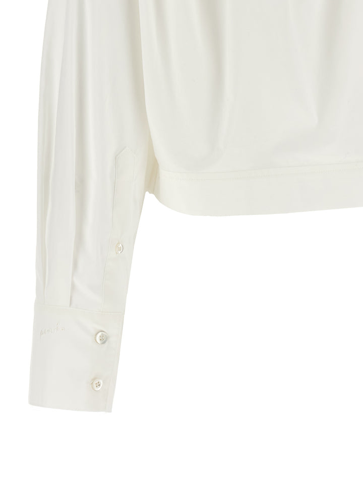 PINKO White Cotton Blouse