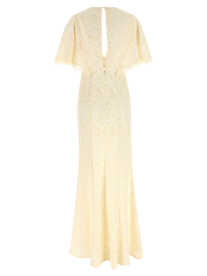 Twinset White Cotton Long Dress