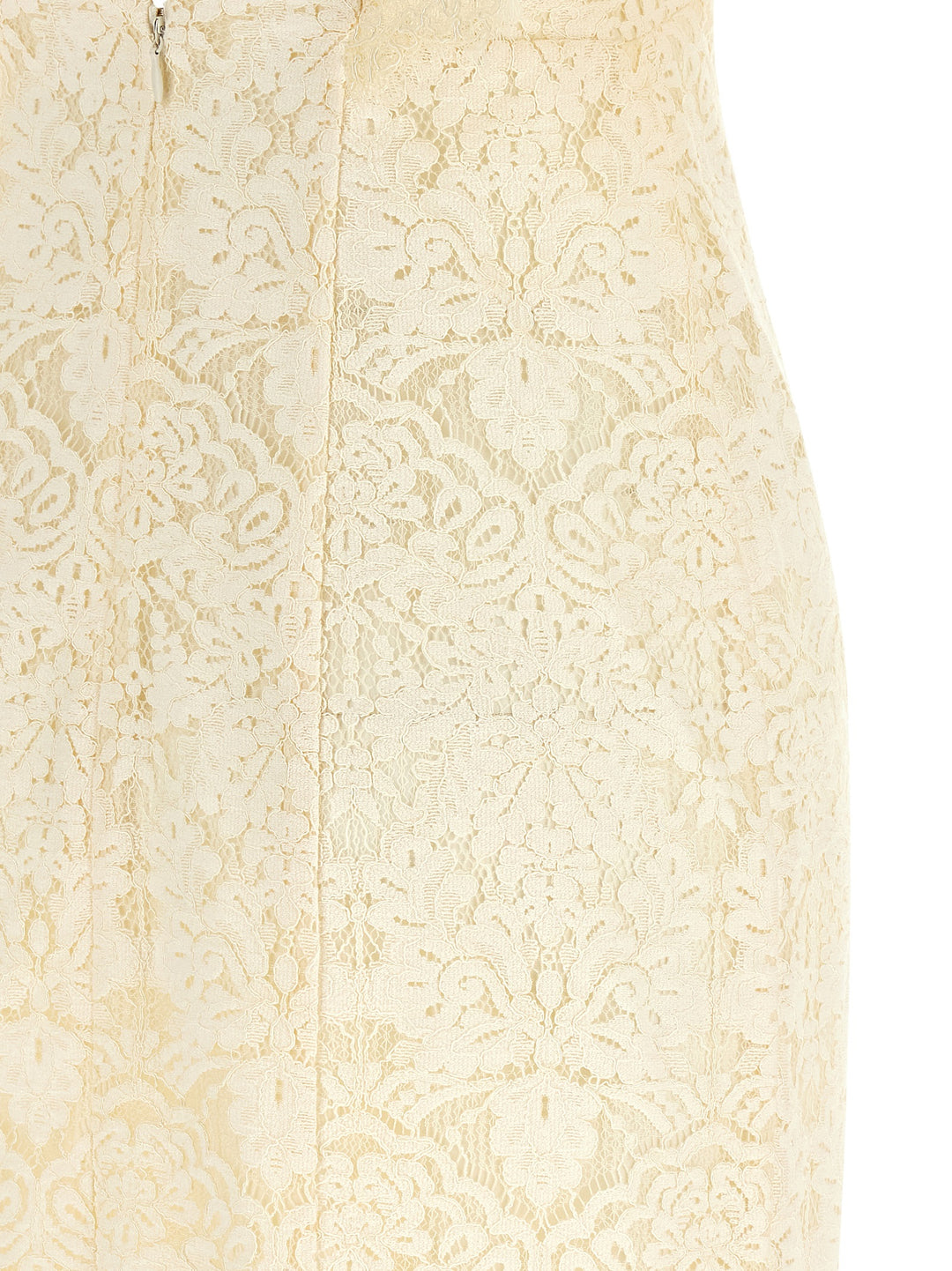 Twinset White Cotton Long Dress