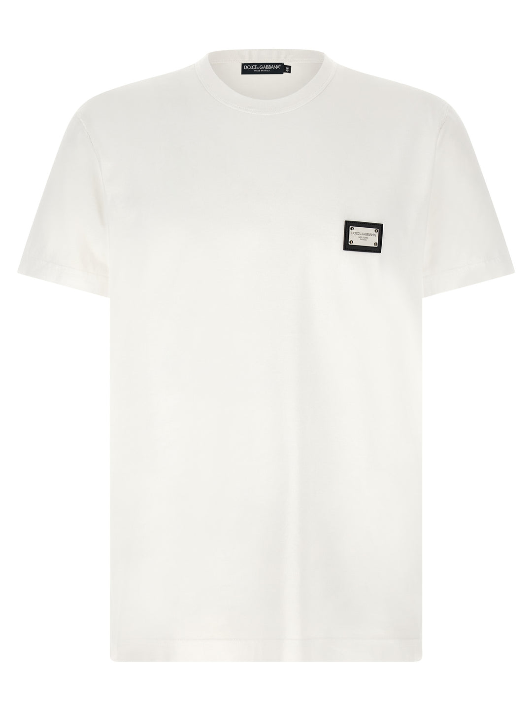 Dolce & Gabbana White Cotton T-Shirt