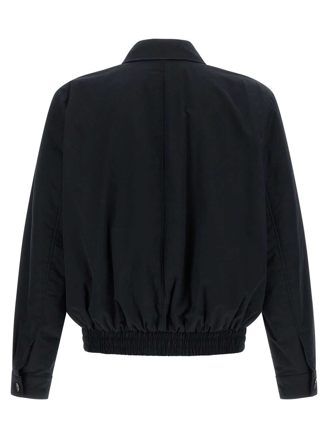 Saint Laurent Black Cotton Shell Jacket