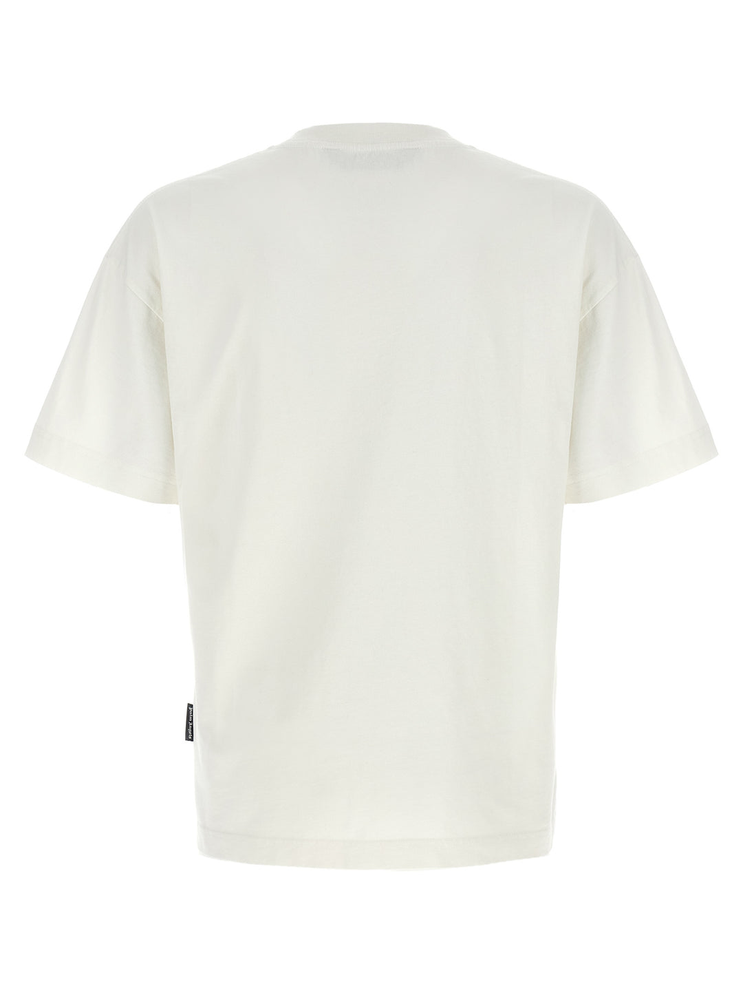 Palm Angels White Cotton T-Shirt