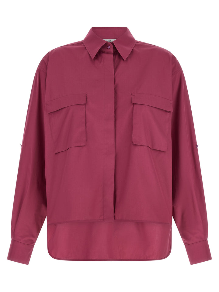 Max Mara Fuchsia Cotton Blouse
