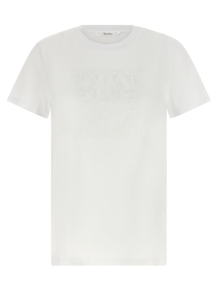 Max Mara White Cotton T-Shirt