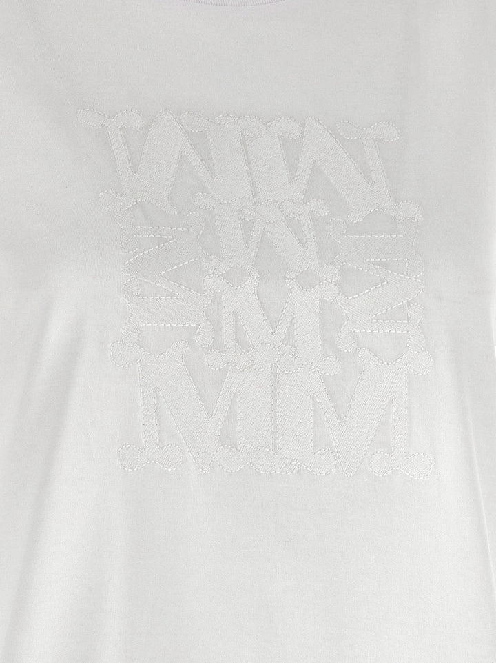 Max Mara White Cotton T-Shirt