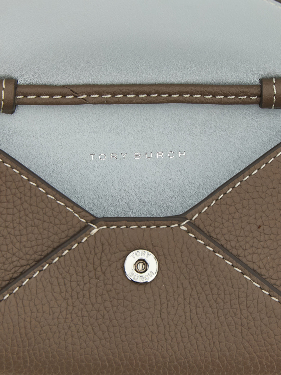 Tory Burch Brown Cowhide Cardholder