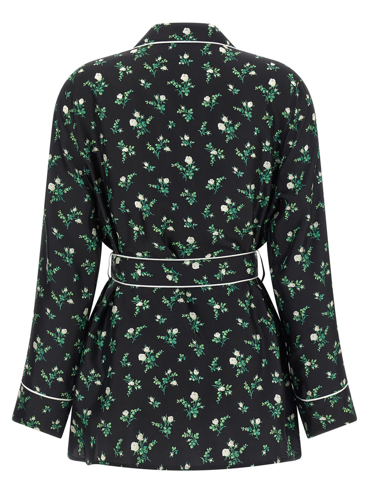 Dolce & Gabbana Black Silk Blouse