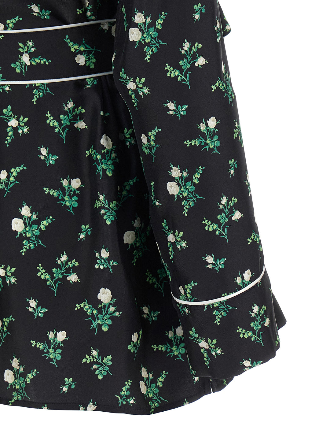 Dolce & Gabbana Black Silk Blouse