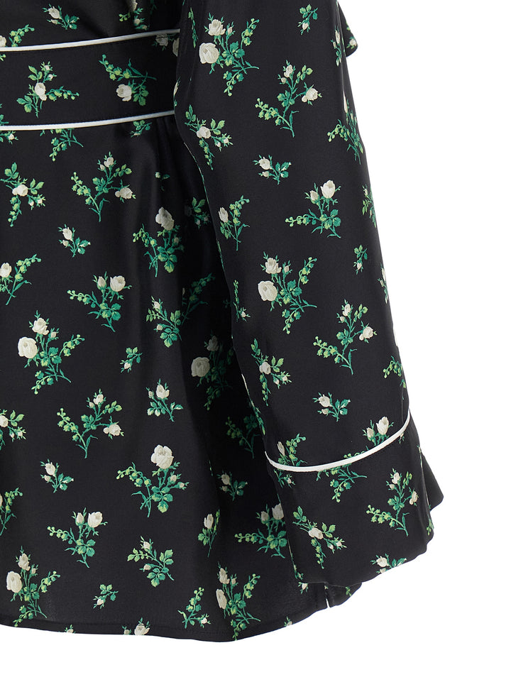 Dolce & Gabbana Black Silk Blouse