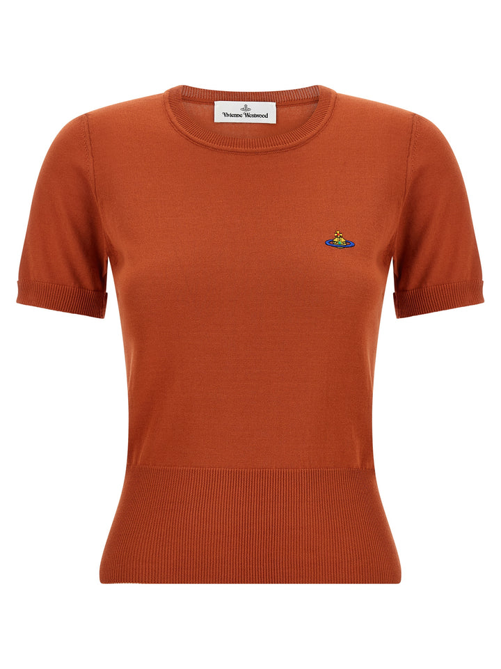 Vivienne Westwood Orange Cotton T-Shirt