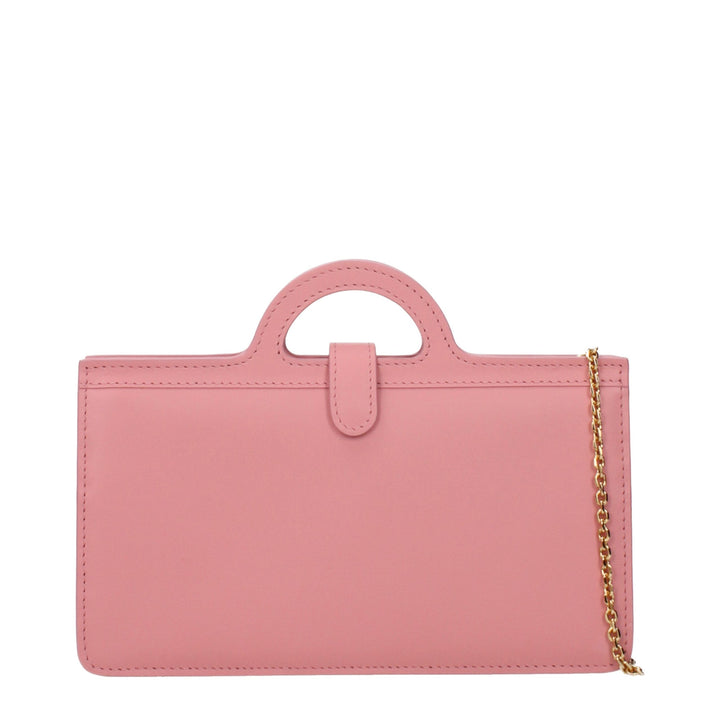 Marni Pink Leather Crossbody Bag