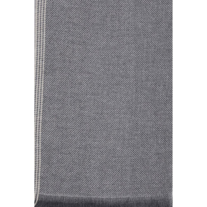 Brunello Cucinelli Gray Cashmere Scarf