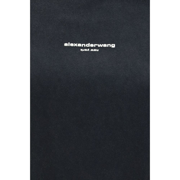 Alexander Wang Gray Cotton T-Shirt