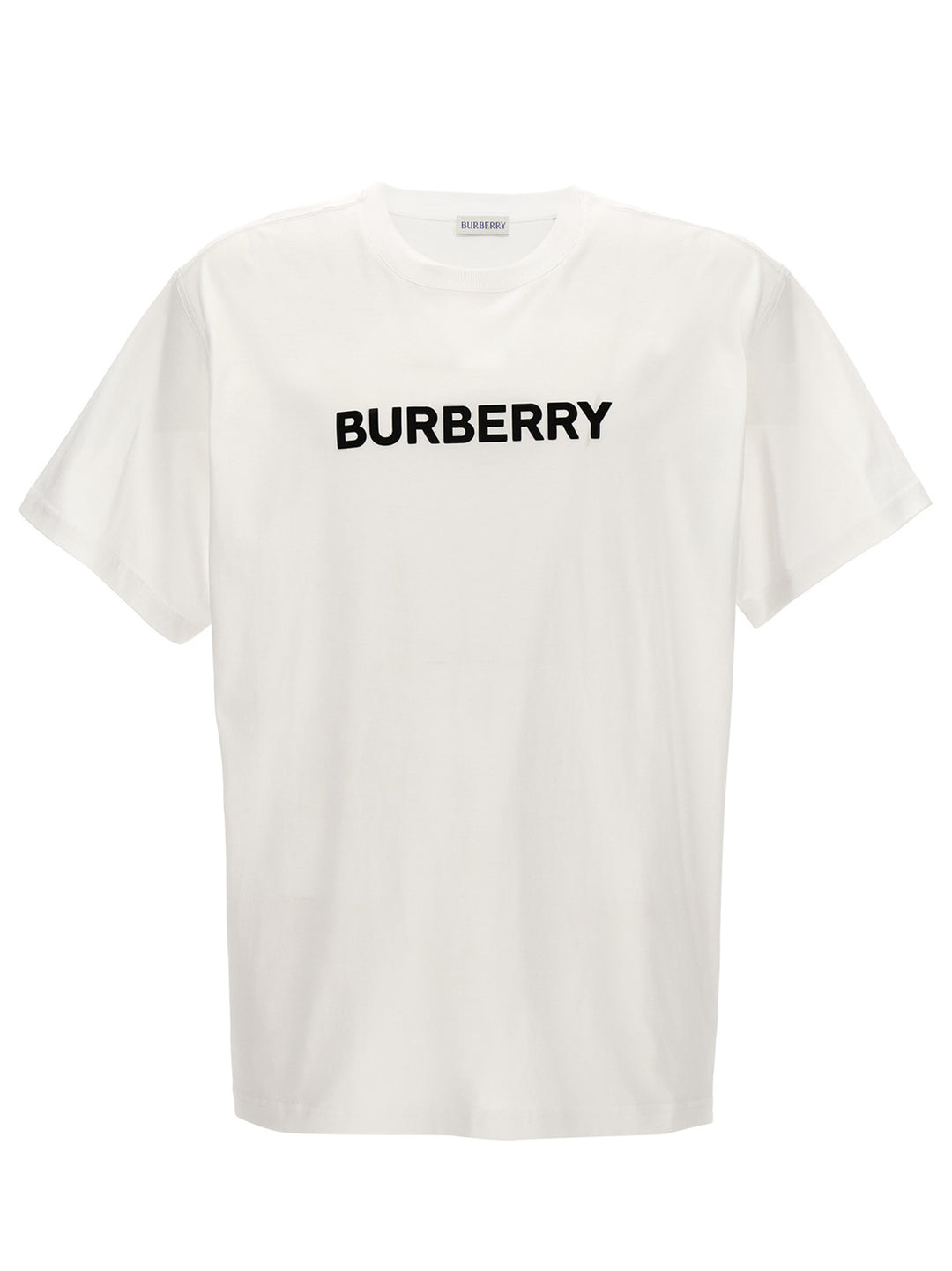 Burberry White Cotton T-Shirt