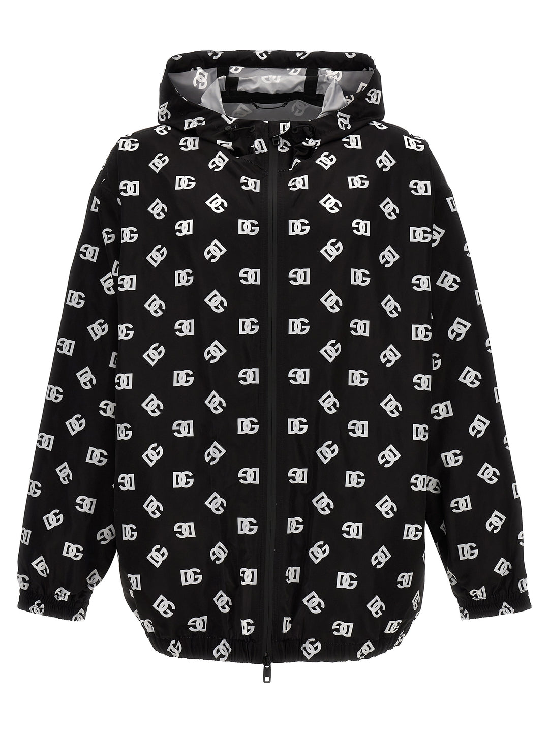 Dolce & Gabbana Bicolor Polyester Shell Jacket