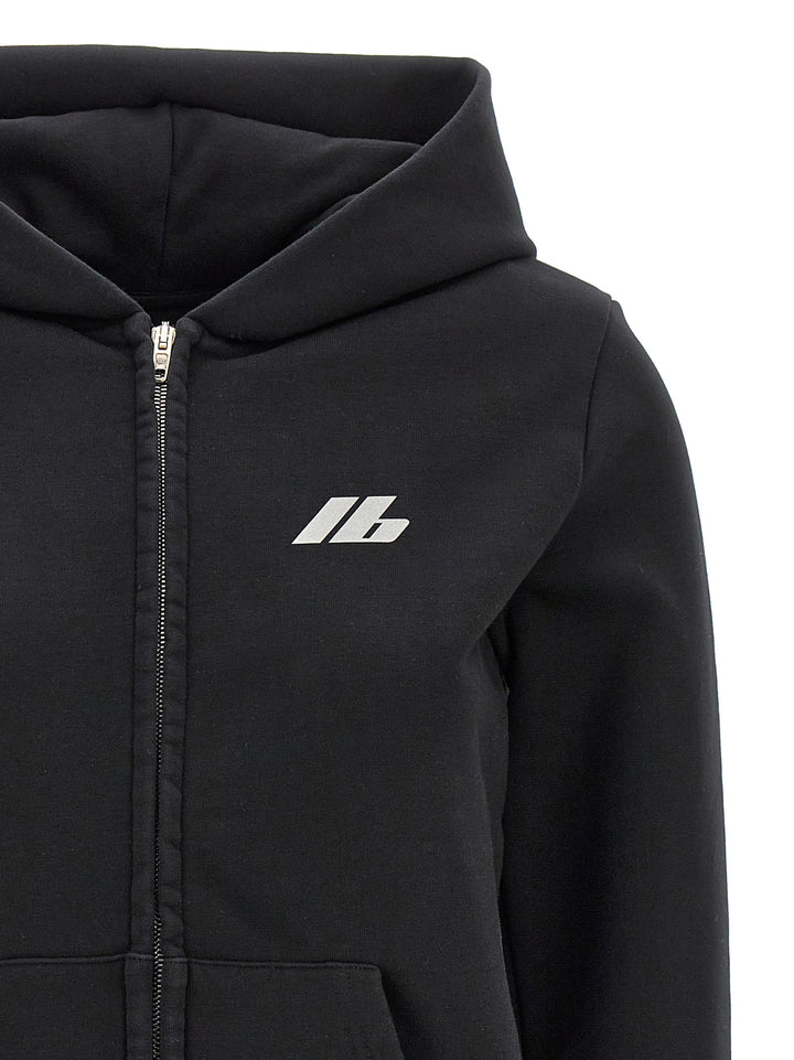 Balenciaga Black Cotton Sweatshirt