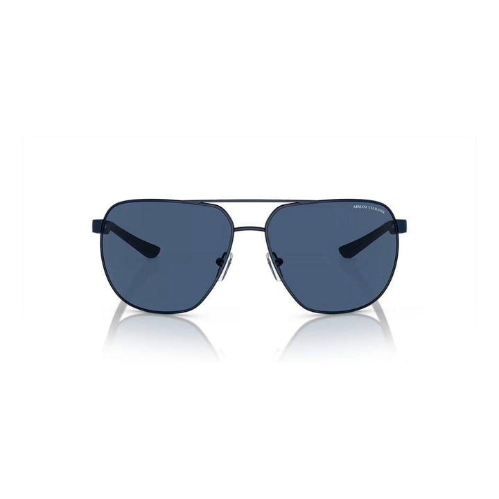 Armani Exchange Gray Metal Sunglasses