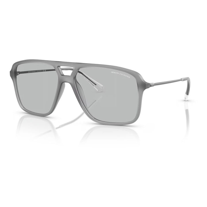 Armani Exchange Gray Injected Sunglasses