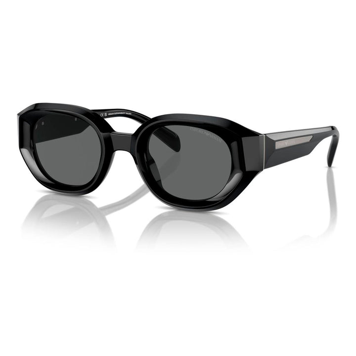 Emporio Armani Black Acetate Sunglasses
